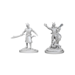 Nolzur's Marvelous Miniatures (unpainted): Male Tiefling Warlock