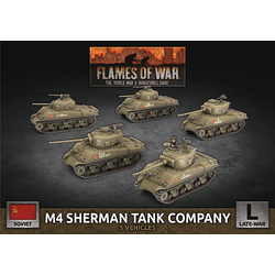 Soviet M4 Sherman Tank Company (x5)