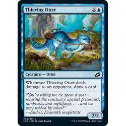 Magic löskort: Ikoria: Lair of Behemoths: Thieving Otter (Foil)
