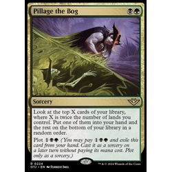 Magic löskort: Outlaws of Thunder Junction: Pillage the Bog