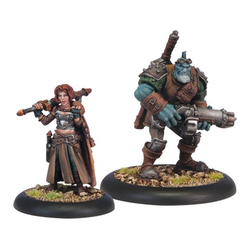 Mercenaries Dannon Blythe and Bull, the Bounty Hunters (Unit)
