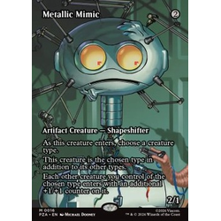 Magic löskort: Teenage Mutant Ninja Turtles: Source Material: Metallic Mimic (Foil)