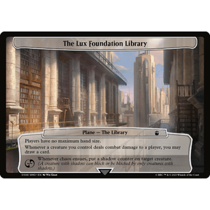 Magic löskort: Universes Beyond: Doctor Who: Planechase card bundle Timey Wimey