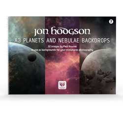 Jon Hodgson Backdrops: Planets and Nebulae (A3)