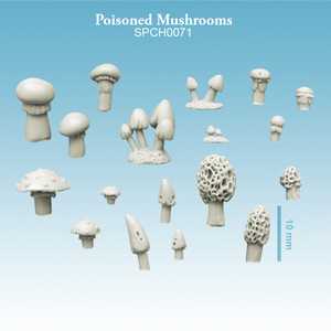 Spellcrow: Poisonous Mushrooms (18)