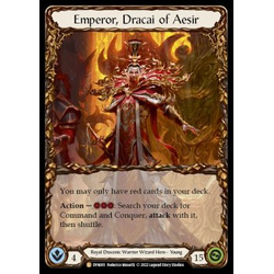 FaB Löskort: Dynasty: Emperor, Dracai of Aesir (Rainbow Foil)