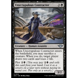 Magic löskort: Outlaws of Thunder Junction: Unscrupulous Contractor