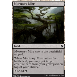 Magic löskort: Commander 2018: Mortuary Mire