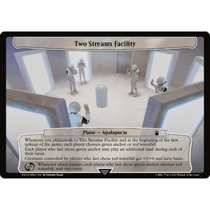 Magic löskort: Universes Beyond: Doctor Who: Planechase card bundle Timey Wimey