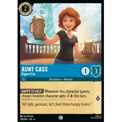 Lorcana Löskort: Azurite Sea: Aunt Cass - Biggest Fan