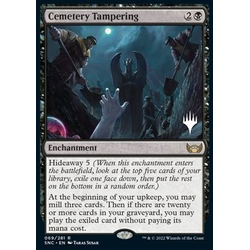 Magic löskort: Streets Of New Capenna: Cemetery Tampering (Promo) (Foil)