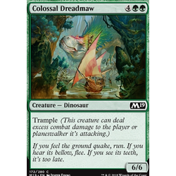 Magic löskort: Core Set 2019: Colossal Dreadmaw
