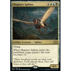 Magic löskort: Double Masters 2022: Magister Sphinx