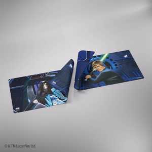 GameGenic Star Wars: Unlimited Double-Sided Playmat – Luke Skywalker & Emperor Palpatine