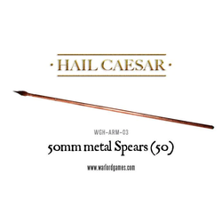 Pike & Shotte / Hail Caesar: 50mm metal Spears (50)