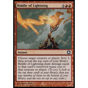 Magic löskort: Future Sight: Riddle of Lightning
