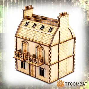 World War: City 2 Storey Rowhouse (25/28mm)