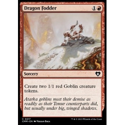 Magic löskort: Commander Masters: Dragon Fodder