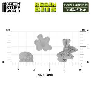 3D printed set - Coral Reef Plants (1:48-1:35) (12)