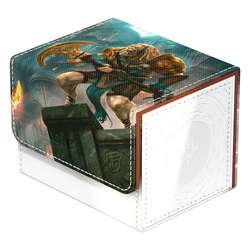 Ultimate Guard SideWinder 100+ Standard Size Xenoskin "Reality Fracture" - Ajani, Counterattack Leader