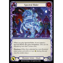 FaB Löskort: Dynasty: Spectral Rider (Yellow) (Rainbow Foil)