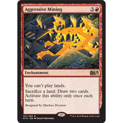 Magic löskort: M15: Aggressive Mining