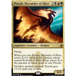 Magic löskort: Masters 25: Prossh, Skyraider of Kher (Foil)