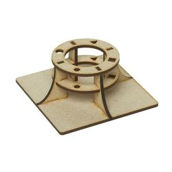 Tippställ runda flaskor 36 mm