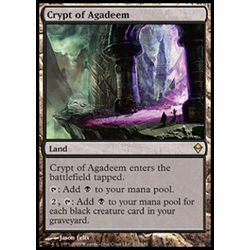 Magic löskort: Zendikar: Crypt of Agadeem
