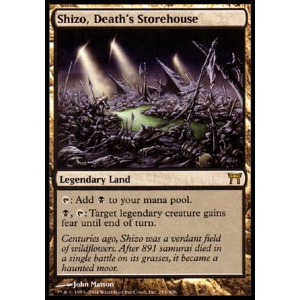 Magic löskort: Champions of Kamigawa: Shizo, Death's Storehouse