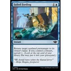 Magic löskort: Outlaws of Thunder Junction: Failed Fording