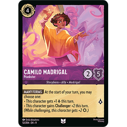 Lorcana Löskort: Fabled: Camilo Madrigal - Prankster (Foil)