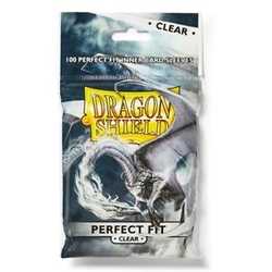 Card Sleeves Perfect Fit Clear (100) (Dragon Shield)