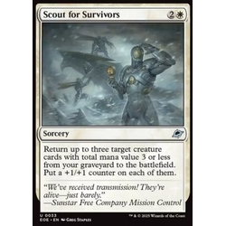 Magic löskort: Edge of Eternities: Scout for Survivors