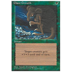 Magic löskort: 4th Edition: Giant Growth