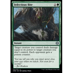 Magic löskort: Phyrexia: All Will Be One: Infectious Bite