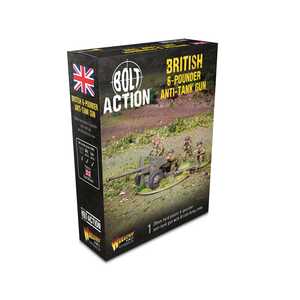 British 6-pounder Anti-Tank Gun (plastic)