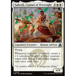 Magic löskort: Reality Fracture: Saheeli, Consul of Oversight