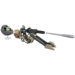 Star Wars Mission Fleet - The Mandalorian & The Child with Speeder Bike