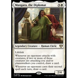 Magic löskort: Commander Masters: Mangara, the Diplomat