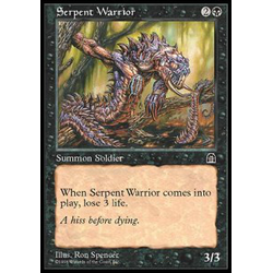 Magic löskort: Stronghold: Serpent Warrior