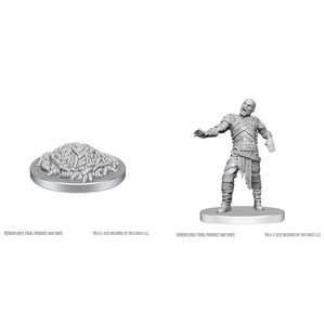 D&D Nolzur's Marvelous Miniatures (unpainted): Swarm of Rot Grubs & Rot Grub Victim