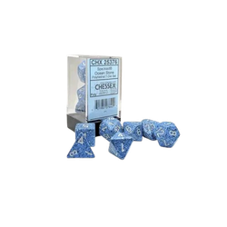 Speckled: Polyhedral Ocean Stone 7-Die Set (7-Die set)