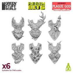 x6 Plague God Tower Shields