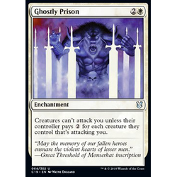 Magic löskort: Commander 2019: Ghostly Prison