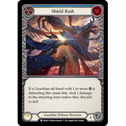 FaB Löskort: Dynasty: Shield Bash (Blue) (Rainbow Foil)