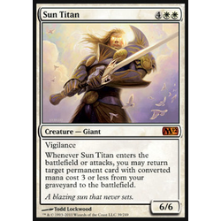 Magic löskort: Core Set 2012: Sun Titan