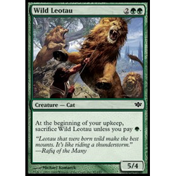 Magic löskort: Conflux Wild Leotau