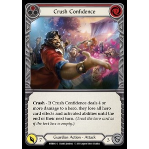 FaB Löskort: Welcome to Rathe: Crush Confidence (Red)