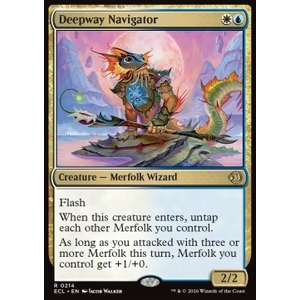 Magic löskort: Lorwyn Eclipsed: Deepway Navigator